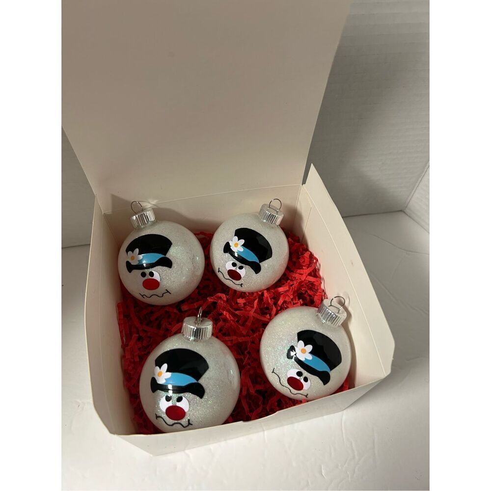 Frosty the Snowman Christmas ornaments